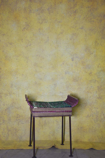 Canvas Golden Yellow Painted Studio Backdrop