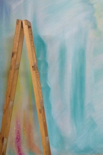 Canvas Rainbow Abstract Painted Backdrop