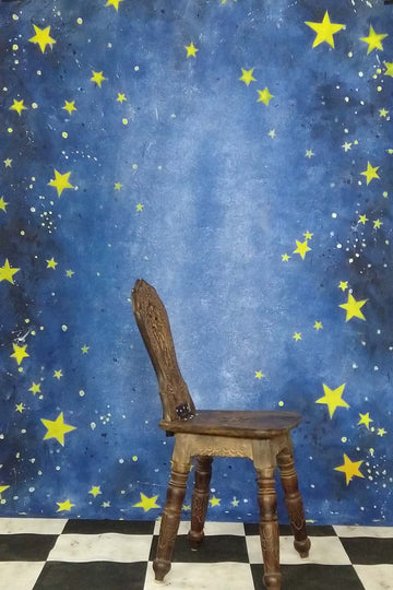 Canvas Star Night Abstract Painted Backdrops