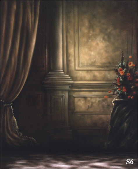 Hand Painted Scenic Photography Backdrop