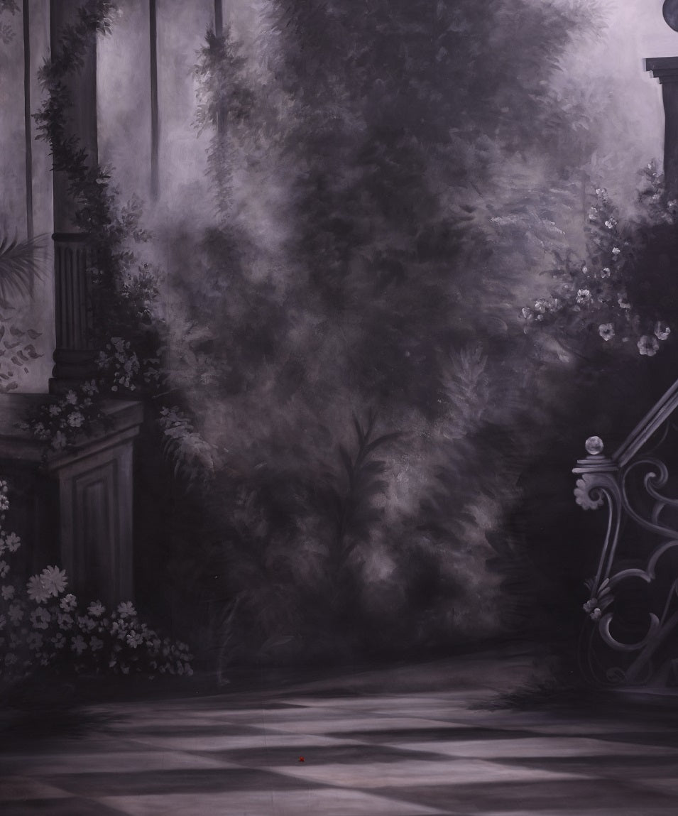 Hand Painted Studio Photography Scenic