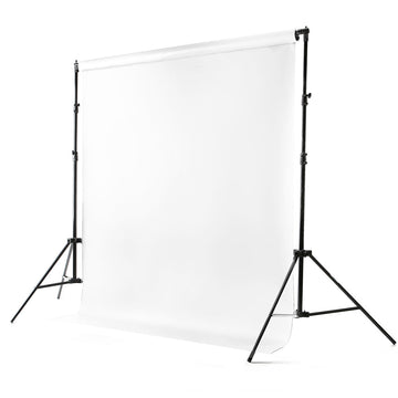 Savage Pure White Infinity Vinyl Background 5' x 7' - Azuri Backdrops
