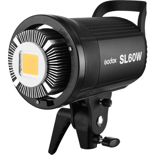 Godox SL60 60W 5600K Studio White Version LCD Panel LED Video Light (Black) - Azuri Backdrops