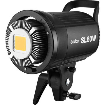 Godox SL60 60W 5600K Studio White Version LCD Panel LED Video Light (Black) - Azuri Backdrops
