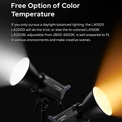 Godox Litemons LA200Bi Bi-Color LED Light - Azuri Backdrops