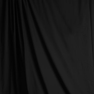 Black Pro Solid Muslin Backdrop - Azuri Backdrops