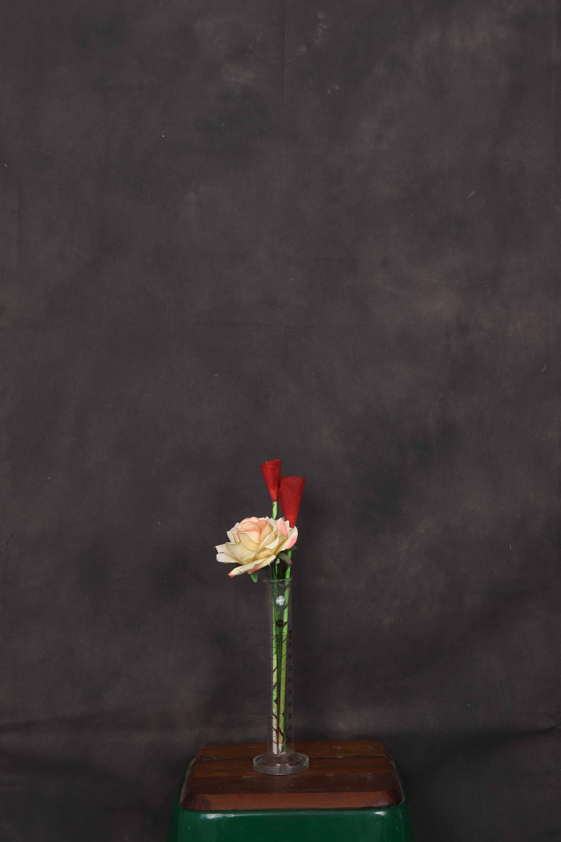 Black Brown Hand Painted Mottled Muslin Backdrop - Azuri Backdrops