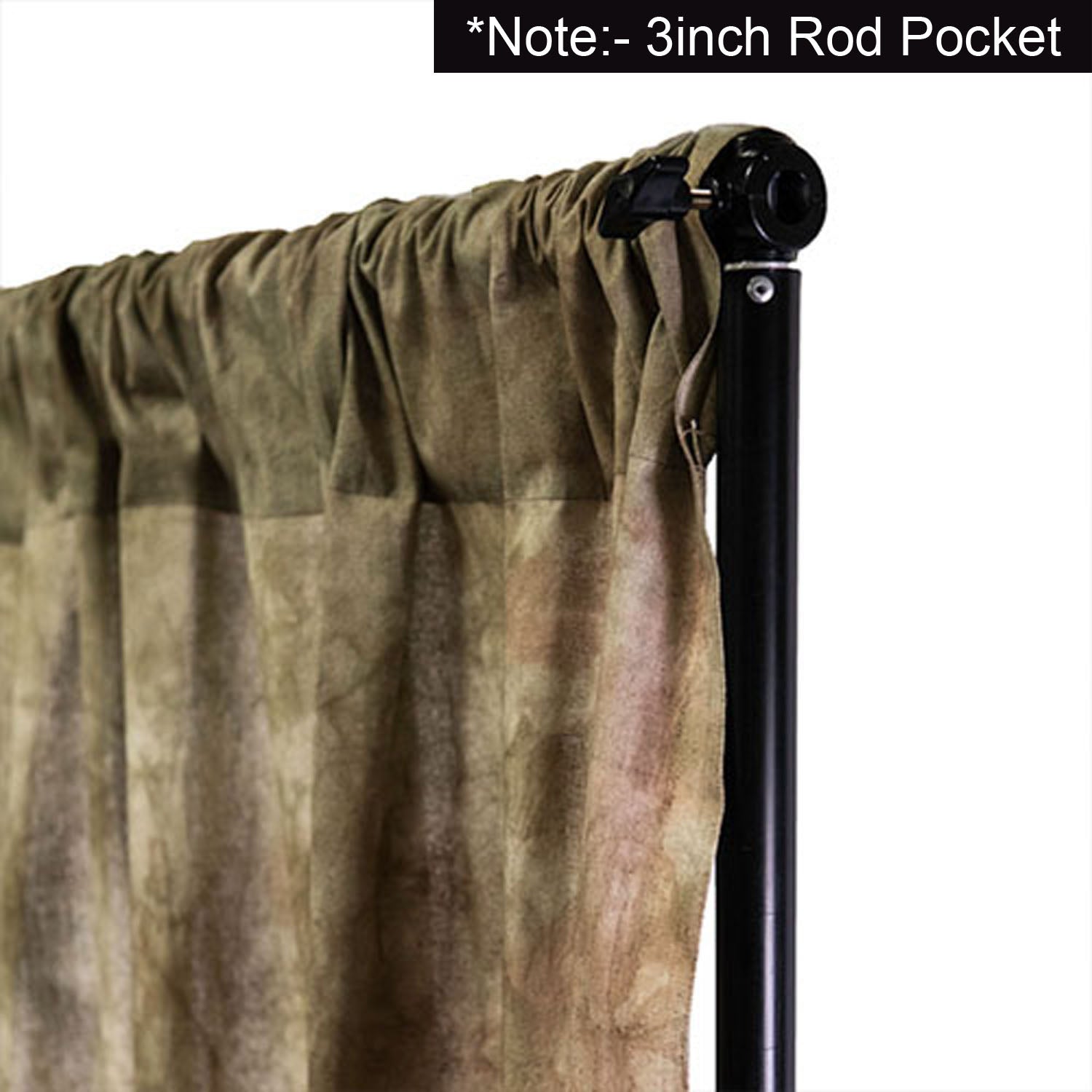 Carbonate Hand Painted Mottled Muslin Backdrop - Azuri Backdrops