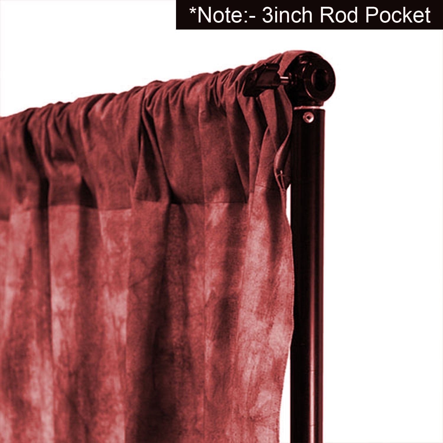 Handpainted Red Wood Reversible Muslin Backdrop - Azuri Backdrops