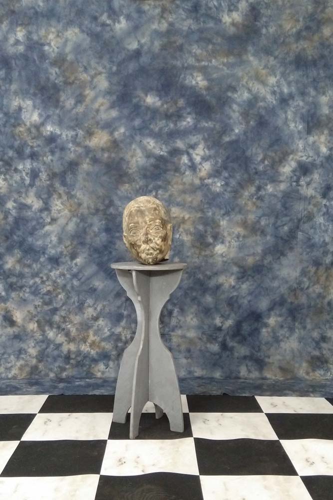 Blue Studio Mottled Muslin Backdrop - Azuri Backdrops