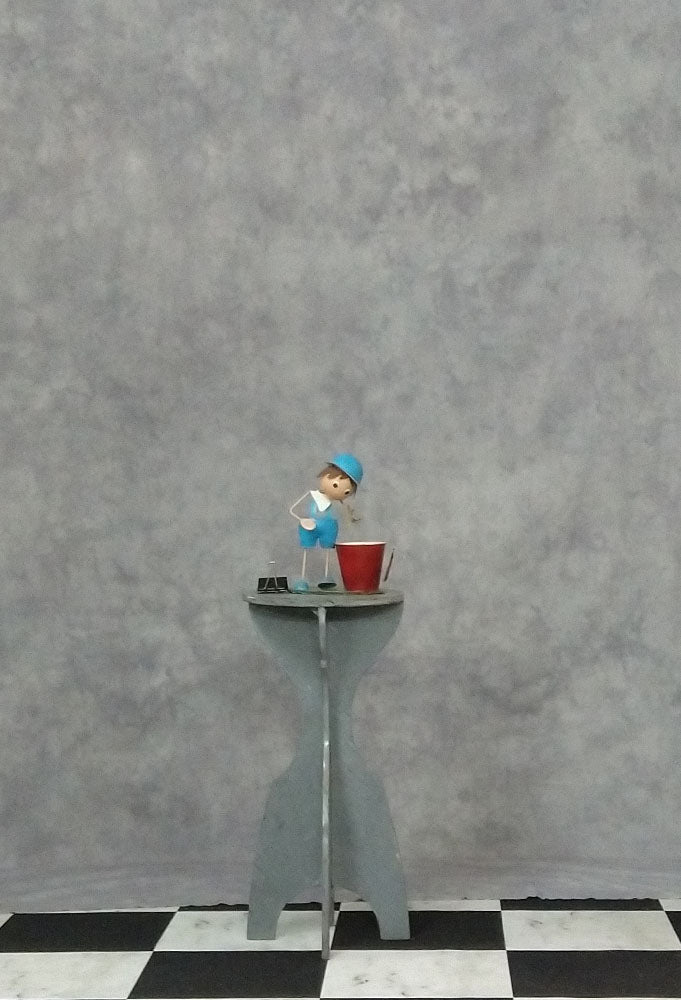 Gray Mottled Muslin Backdrop - Azuri Backdrops