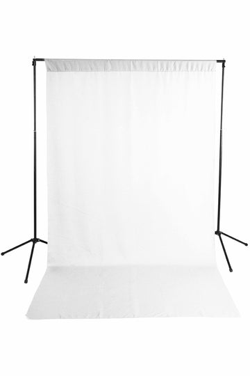 White Solid Muslin Wrinkle Resistant Backdrop - Azuri Backdrops