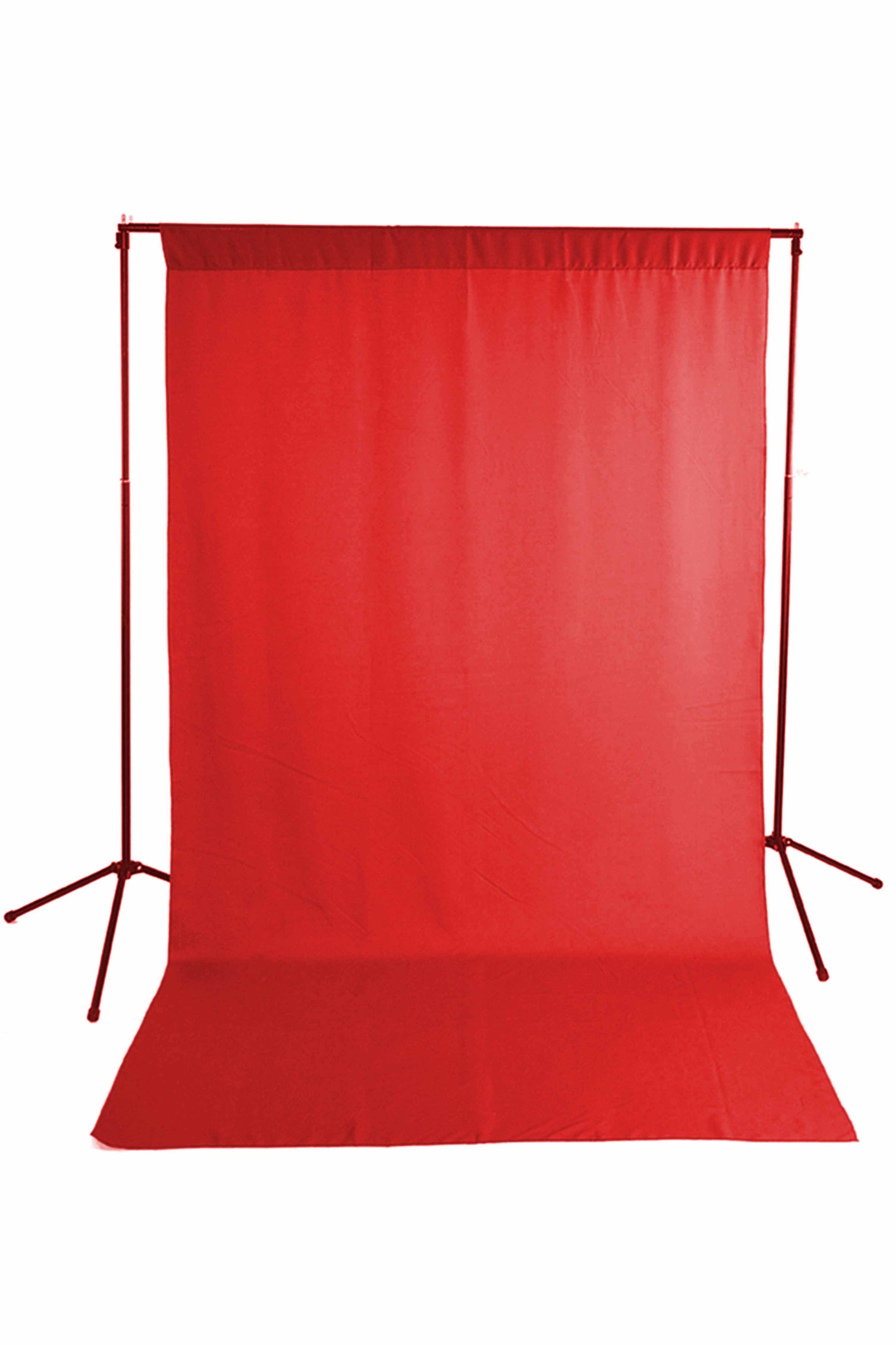 Red Solid Muslin Wrinkle Resistant Backdrop - Azuri Backdrops