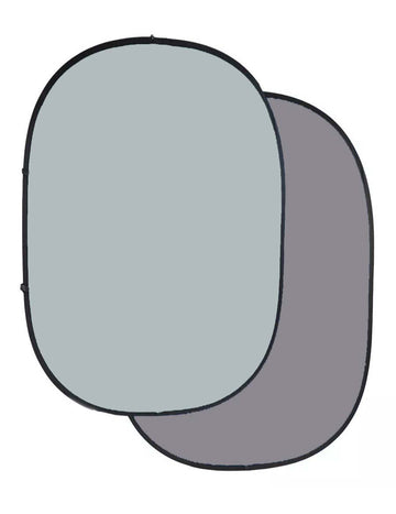 Dark/Light Gray Collapsible / Twistflex Backdrop