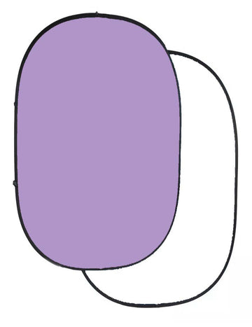 Purple/White Collapsible / Twistflex Backdrop