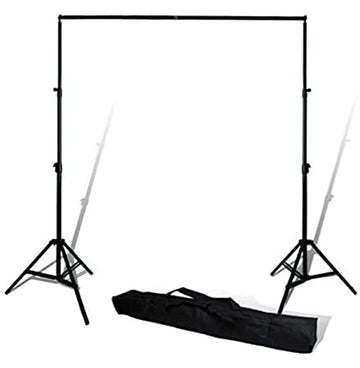 Backdrop Stand Setup Photo Studio Screen Background Paper for Indoor-Outdoor, Commercial, YouTube Photography (9 x 9ft) - Azuri Backdrops