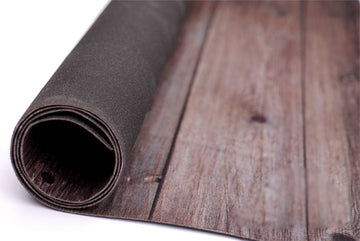 Charcoal Gray Wooden Floordrop - Azuri Backdrops