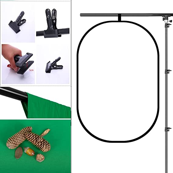 T-Shape Background Backdrop Stand - Azuri Backdrops