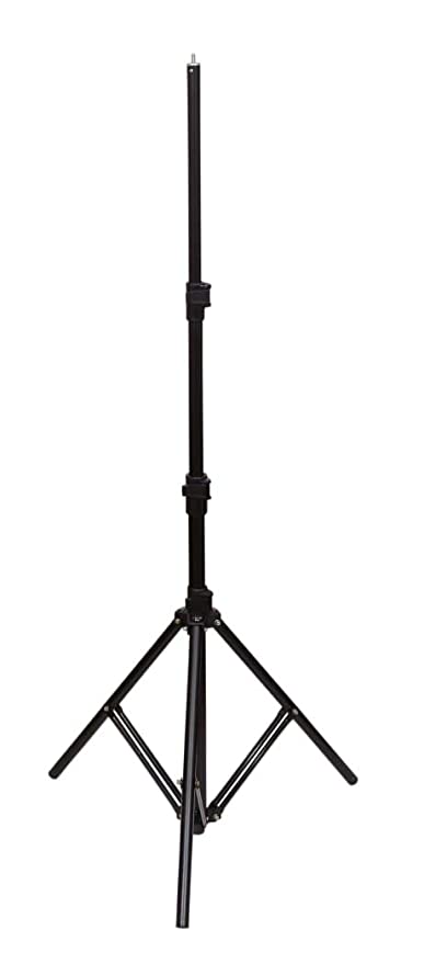 T-Shape Background Backdrop Support Stand Kit:9 FT. Height Adjustable Tripod Stand and 6 FT. Weight Crossbar(2-Section) with 4 Tight Metal Clamps for Video Studio Photography - Azuri Backdrops
