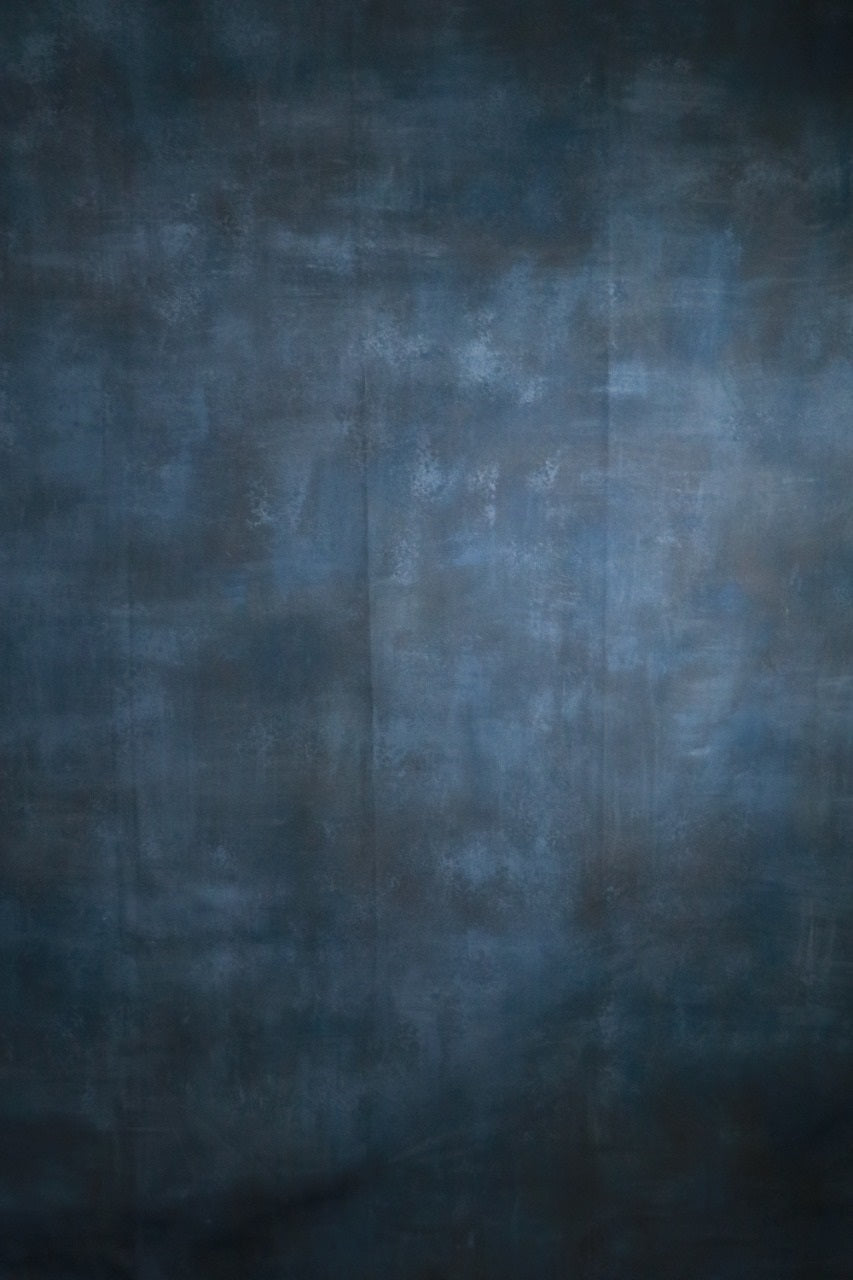 Canvas Blue Texture Painted Backdrop 545 - Azuri Backdrops