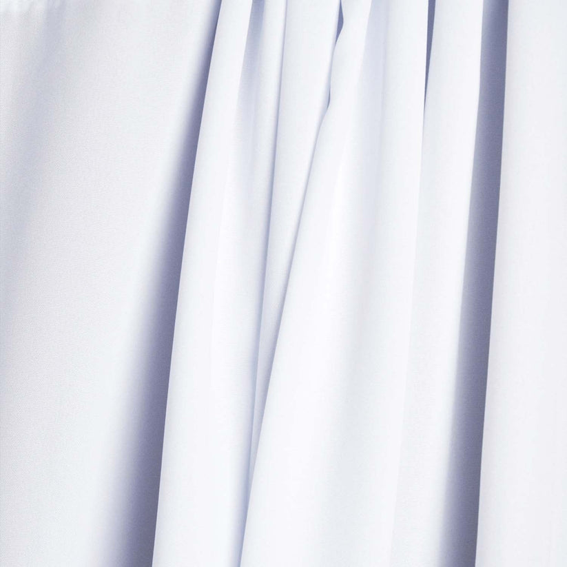 White Solid Muslin Wrinkle Resistant Backdrop