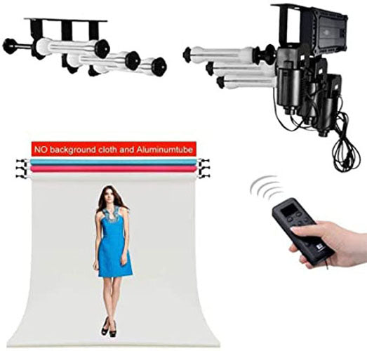 3 Rollers Electric Motorized Background Support System with Wireless Remote Controller - Azuri Backdrops